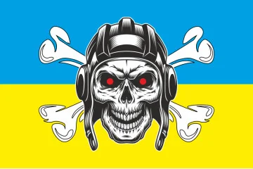 Прапор танкіста ЗСУ. Варіант-02 Прапор танкіста ЗСУ. Варіант-02