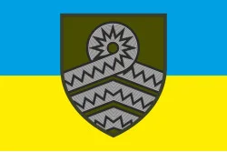 Флаг 59 ОМПБр (отдельная мотопехотная бригада) ВСУ. Вариант-04 Флаг 59 ОМПБр (отдельная мотопехотная бригада) ВСУ. Вариант-04