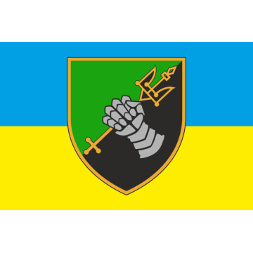 Флаг 12 ОТБ (отдельный танковый батальон) ВСУ. Вариант-02