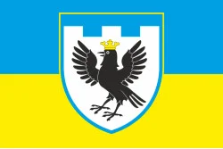 Прапор 102 ОБрТрО ЗСУ (окрема бригада територіальної оборони). Варіант-06