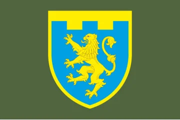 Флаг 103 ОБрТрО ВСУ (отдельная бригада территориальной обороны). Вариант-03