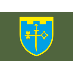 Прапор 105 ОБрТрО ЗСУ (окрема бригада територіальної оборони). Варіант-03
