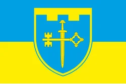 Прапор 105 ОБрТрО ЗСУ (окрема бригада територіальної оборони). Варіант-06 Прапор 105 ОБрТрО ЗСУ (окрема бригада територіальної оборони). Варіант-06