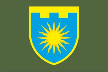 Флаг 106 ОБрТрО ВСУ (отдельная бригада территориальной обороны). Вариант-03