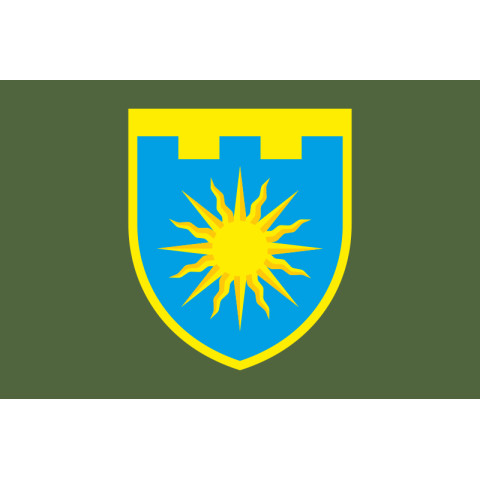 Прапор 106 ОБрТрО ЗСУ (окрема бригада територіальної оборони). Варіант-03