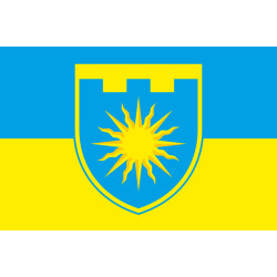 Прапор 106 ОБрТрО ЗСУ (окрема бригада територіальної оборони). Варіант-06