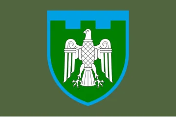 Флаг 107 ОБрТрО ВСУ (отдельная бригада территориальной обороны). Вариант-03 Флаг 107 ОБрТрО ВСУ (отдельная бригада территориальной обороны). Вариант-03