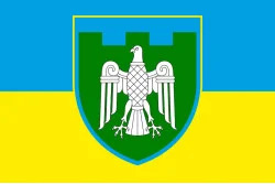 Прапор 107 ОБрТрО ЗСУ (окрема бригада територіальної оборони). Варіант-06 Прапор 107 ОБрТрО ЗСУ (окрема бригада територіальної оборони). Варіант-06