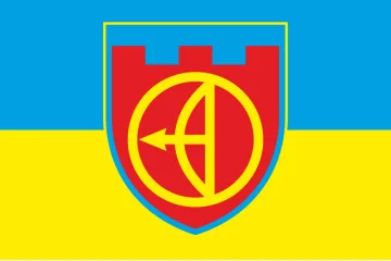 Прапор 112 ОБрТрО ЗСУ (окрема бригада територіальної оборони). Варіант-06