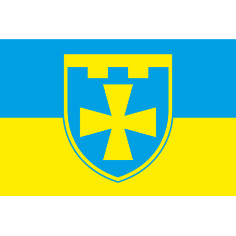 Прапор 116 ОБрТрО ЗСУ (окрема бригада територіальної оборони). Варіант-06