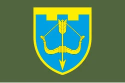 Прапор 118 ОБрТрО (окрема бригада територіальної оборони) Сил ТрО ЗСУ. Варіант-03