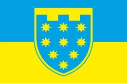 Прапор 108 ОБрТрО ЗСУ (окрема бригада територіальної оборони). Варіант-06