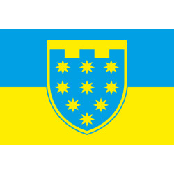 Прапор 108 ОБрТрО ЗСУ (окрема бригада територіальної оборони). Варіант-06