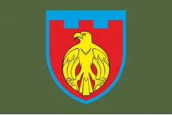 Флаг 121 ОБрТрО ВСУ (отдельная бригада территориальной обороны). Вариант-03 Флаг 121 ОБрТрО ВСУ (отдельная бригада территориальной обороны). Вариант-03