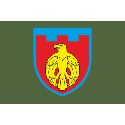 Прапор 121 ОБрТрО ЗСУ (окрема бригада територіальної оборони). Варіант-03