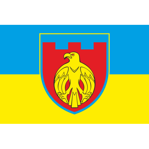 Прапор 121 ОБрТрО ЗСУ (окрема бригада територіальної оборони). Варіант-06