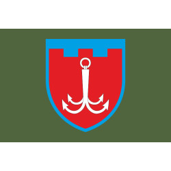 Прапор 122 ОБрТрО ЗСУ (окрема бригада територіальної оборони). Варіант-03