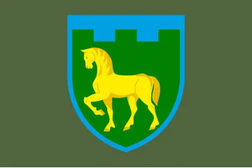 Флаг 111 ОБрТрО ВСУ (отдельная бригада территориальной обороны). Вариант-03 Флаг 111 ОБрТрО ВСУ (отдельная бригада территориальной обороны). Вариант-03