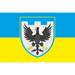 Прапор 119 ОБрТрО ЗСУ (окрема бригада територіальної оборони). Варіант-06