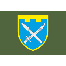 Прапор 109 ОБрТрО ЗСУ (окрема бригада територіальної оборони). Варіант-03