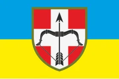 Флаг 39 ЗРП (зенитный ракетный полк) ВСУ. Вариант-03