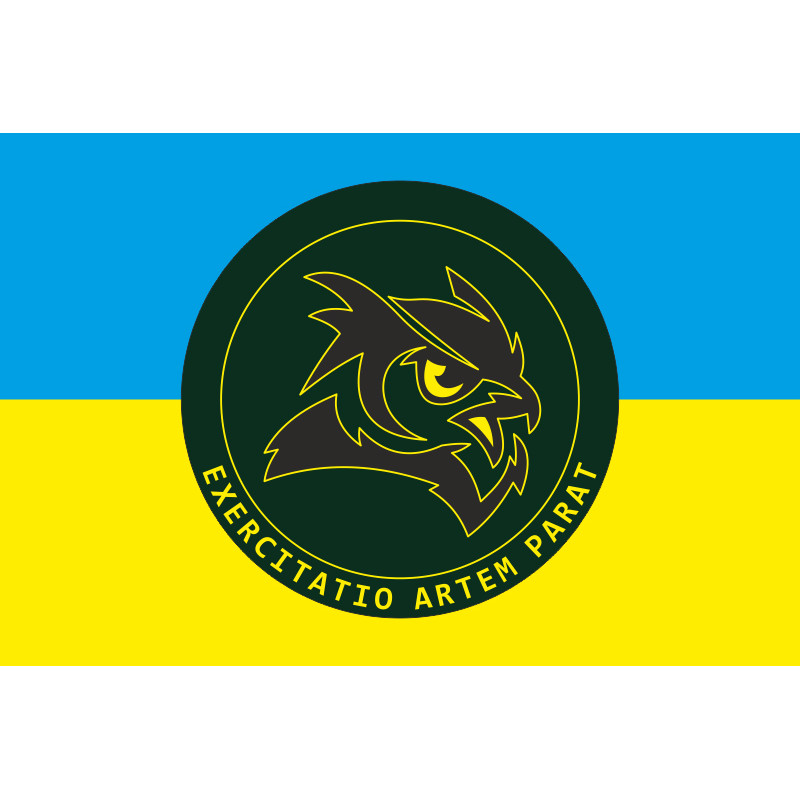 Прапор 49 НЦР (навчальний центр розвідки) ЗСУ. Варіант-02 Прапор 49 НЦР (навчальний центр розвідки) ЗСУ. Варіант-02