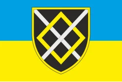 Флаг 47 ОИБр (отдельная инженерная бригада) ВСУ. Вариант-06