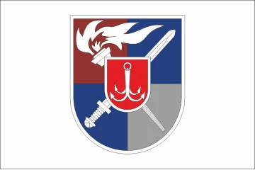 Флаг Военной академии города Одесса. Вариант-01 Флаг Военной академии города Одесса. Вариант-01