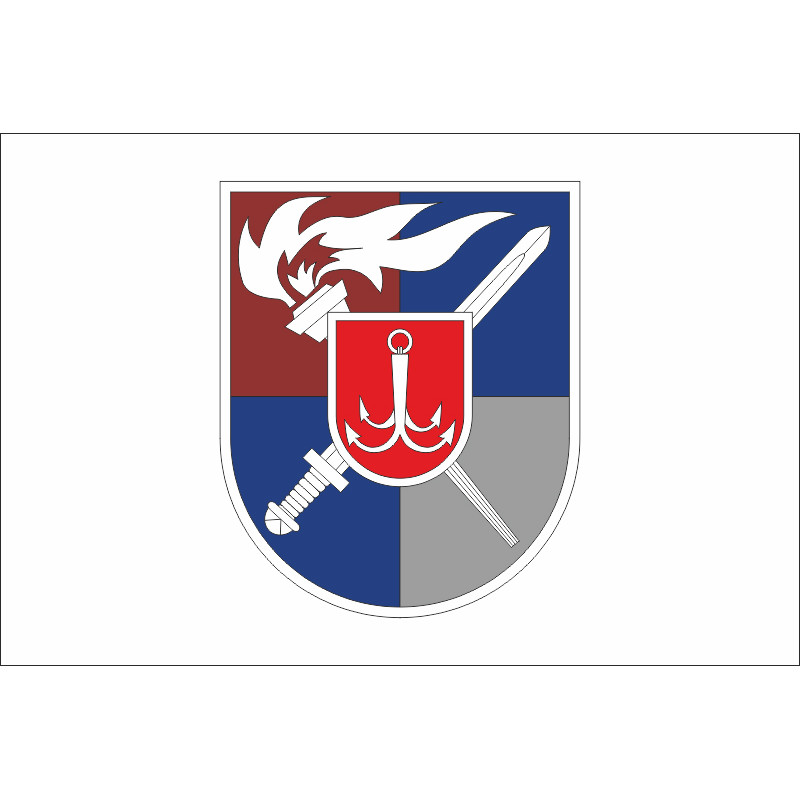 Флаг Военной академии города Одесса. Вариант-01 Флаг Военной академии города Одесса. Вариант-01