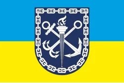 Флаг Института Военно-морских сил НУ «ОМА». Вариант-02 Флаг Института Военно-морских сил НУ «ОМА». Вариант-02