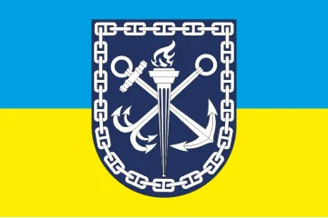 Флаг Института Военно-морских сил НУ «ОМА». Вариант-02