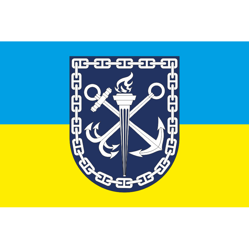 Прапор Інституту Військово-Морських Сил НУ «ОМА». Варіант-02 Прапор Інституту Військово-Морських Сил НУ «ОМА». Варіант-02