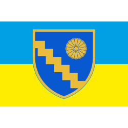 Прапор КЦ (кадровий центр) ЗСУ. Варіант-01 Прапор КЦ (кадровий центр) ЗСУ. Варіант-01