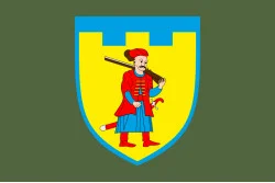 Прапор 110 ОБрТрО ЗСУ (окрема бригада територіальної оборони). Варіант-03