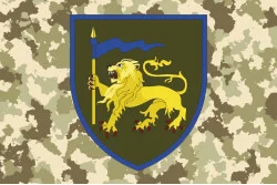Флаг 60 ОМБp (отдельная механизированная бригада) ВСУ. Вариант-02
