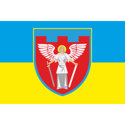 Прапор 114 ОБрТрО ЗСУ (окрема бригада територіальної оборони). Варіант-06