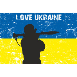 Флаг «Love Ukraine» Флаг «Love Ukraine»
