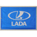 Флаг любителей Lada, ВАЗ. Вариант-01 Флаг любителей Lada, ВАЗ. Вариант-01