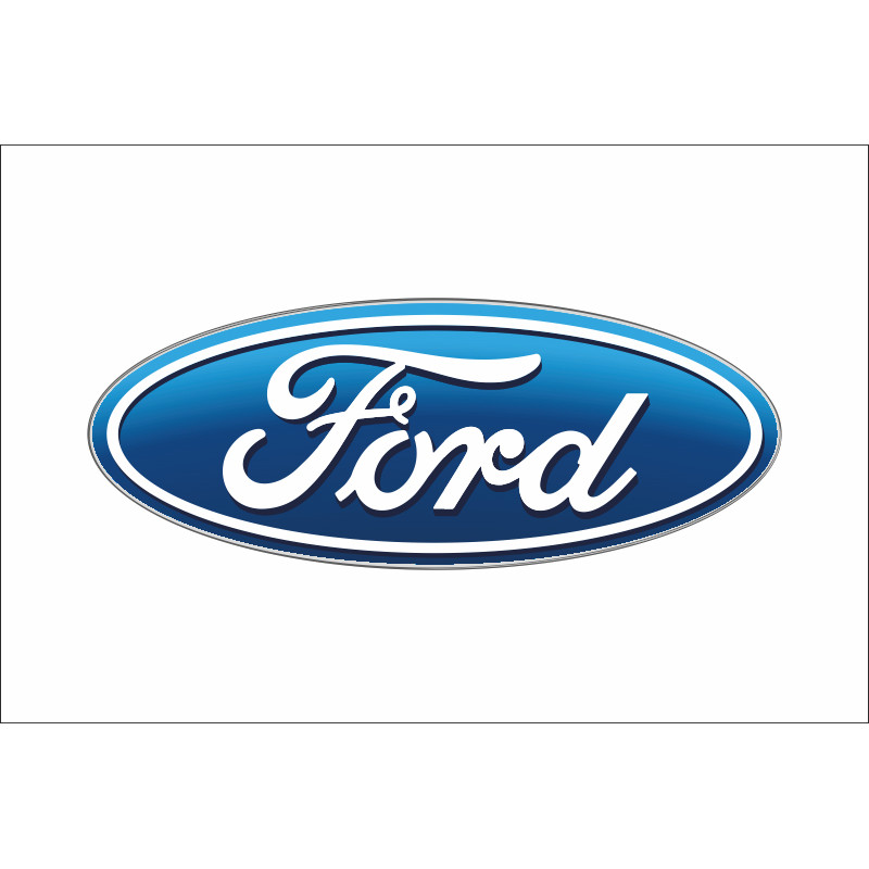 Флаг любителей Ford (рус. Форд). Вариант-01 Флаг любителей Ford (рус. Форд). Вариант-01