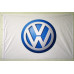 Флаг любителей Volkswagen (рус. Фольксваген). Вариант-01 Флаг любителей Volkswagen (рус. Фольксваген). Вариант-01