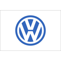 Флаг любителей Volkswagen (рус. Фольксваген). Вариант-02