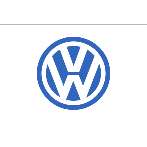 Флаг любителей Volkswagen (рус. Фольксваген). Вариант-02 Флаг любителей Volkswagen (рус. Фольксваген). Вариант-02