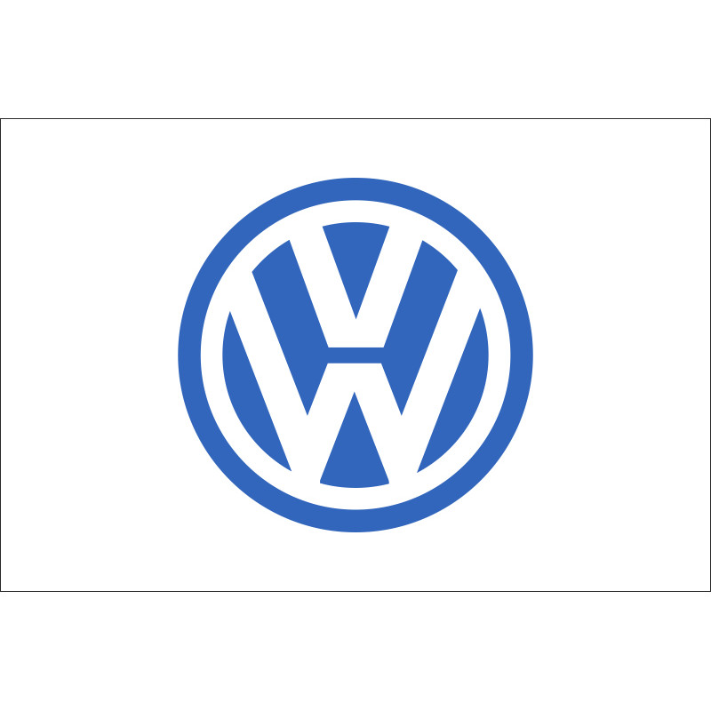 Флаг любителей Volkswagen (рус. Фольксваген). Вариант-02 Флаг любителей Volkswagen (рус. Фольксваген). Вариант-02