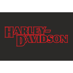 Прапор любителів Harley-Davidson (укр. Харлі-Девідсон). Варіант-08 Прапор любителів Harley-Davidson (укр. Харлі-Девідсон). Варіант-08