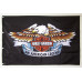 Прапор любителів Harley-Davidson, An American legend. Варіант-01 Прапор любителів Harley-Davidson, An American legend. Варіант-01