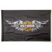 Флаг любителей Harley-Davidson (рус. Харли-Дэвидсон). Вариант-09 Флаг любителей Harley-Davidson (рус. Харли-Дэвидсон). Вариант-09