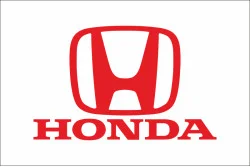 Флаг любителей Honda (рус. Хонда). Вариант-02