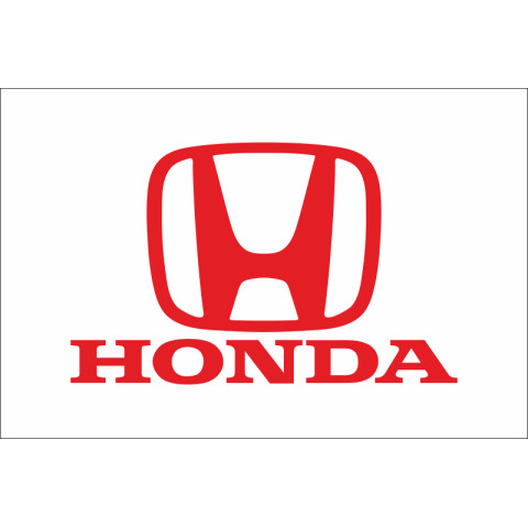 Прапор любителів Honda (укр. Хонда). Варіант-02
