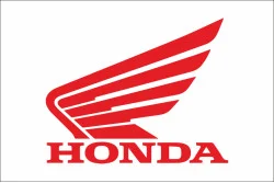 Флаг любителей Honda (рус. Хонда). Вариант-03