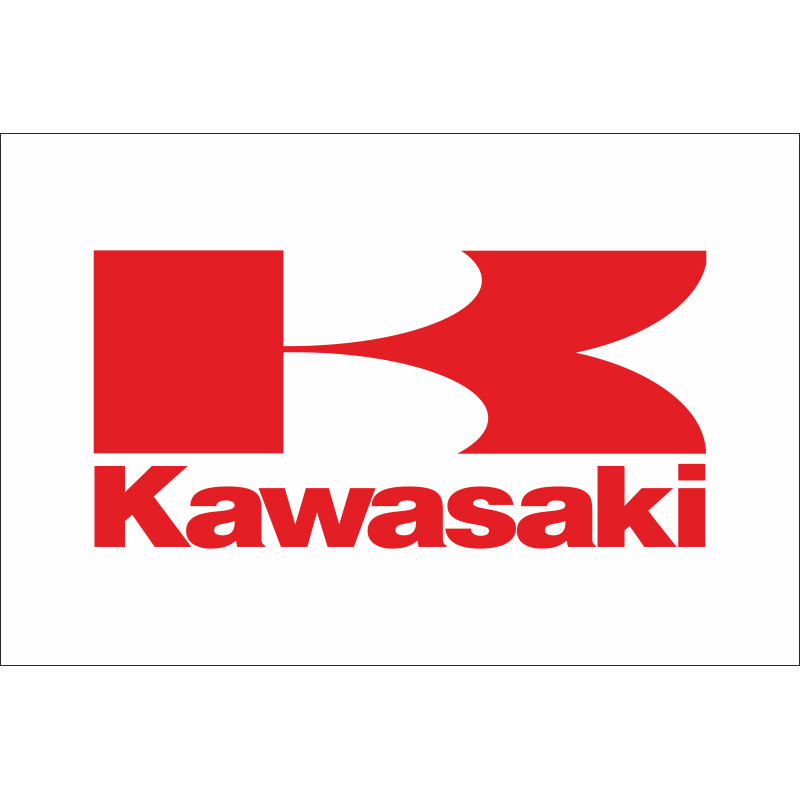 Прапор любителів Kawasaki (укр. Кавасакі). Варіант-02 Прапор любителів Kawasaki (укр. Кавасакі). Варіант-02